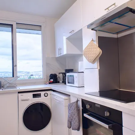 Appartement Balcon Cosy Clichy